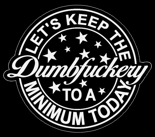 Keep it to a minimum!
