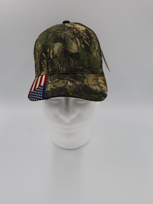 Mossy Oak® Country® DNA™ Cap w/ American Flag, Customizable