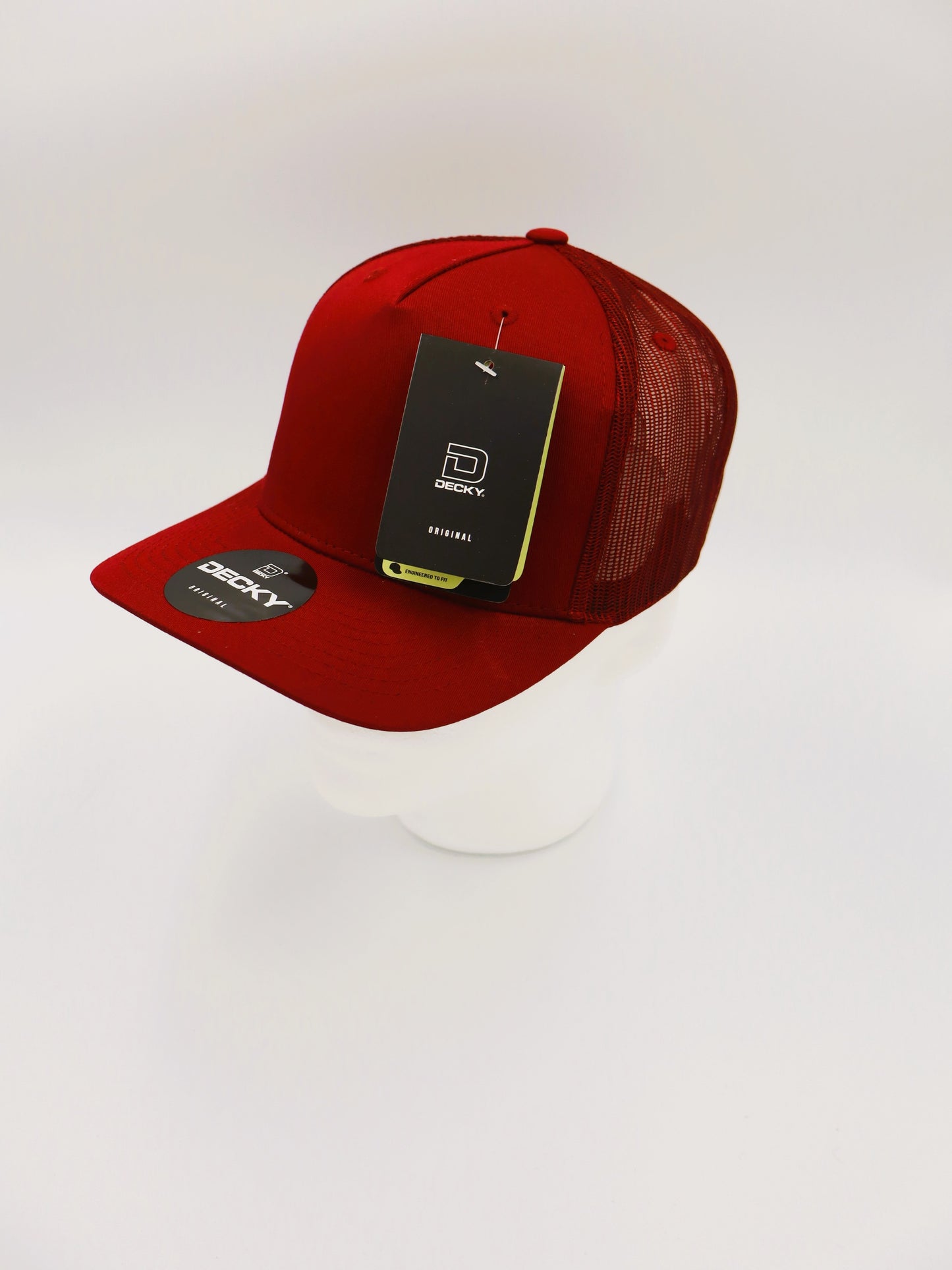 Decky Classic Cardinal 5-Panel Retro Trucker Cap