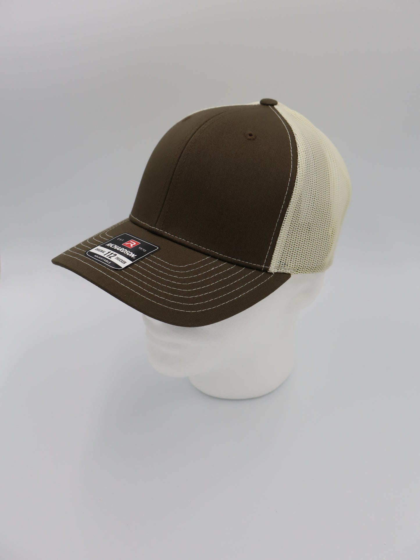 Richardson 112 Chocolate Chip/Birch Snapback Trucker Hat