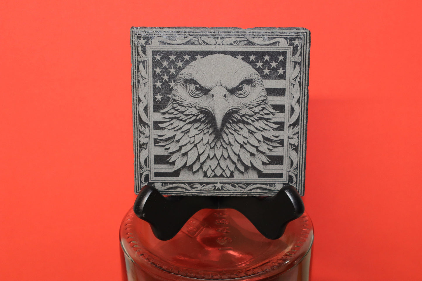 Western and Patriotic Slate Coasters